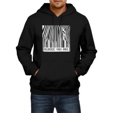 Barcode Zebra hoodie Barcode Zebra hoodie