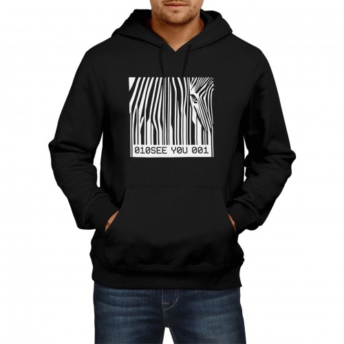 Barcode Zebra hoodie Barcode Zebra hoodie