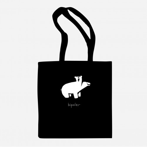 Bi-Polar Tote Bag with Long Handles Bi-Polar Tote Bag with Long Handles