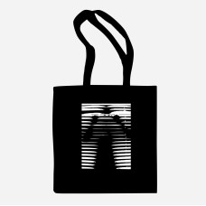 In The Shadows Tote Bag with Long Handles