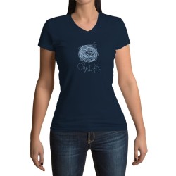 My Life V-neck T-shirt for Women
